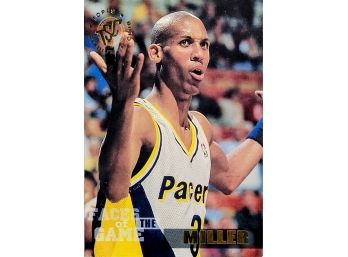 1994-95 Topps Stadium Club Faces Of The Game Reggie Miller #353 HOF