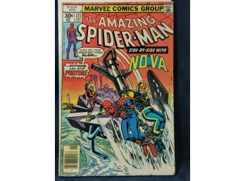 The Amazing Spider-Man #171 August 1977 Crossover With Nova #12