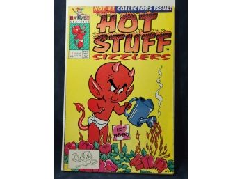 Harvey Classics Comic Hot Stuff Sizzlers Hot #1 Issue! Newsstand Rare Copy Nice 1992