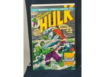 Incredible Hulk 165 Marvel 1973 Aquon 1st Appearance Murderous