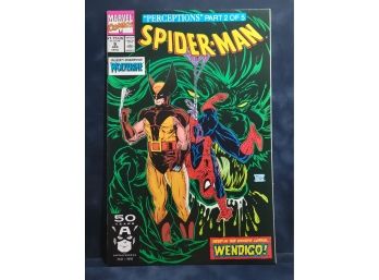 SPIDER-MAN# 9 (1991) WOLVERINE TODD MCFARLANE MARVEL M/NM