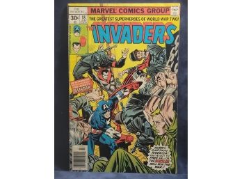 Invaders #18 July '77 Bronze Age Marvel Comics