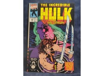 Marvel Comics 1991 #380 THE INCREDIBLE HULK Featuring DOC SAMSON NM - VF