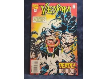 VENOM: SEPARATION ANXIETY (1994 Series) #4 NEWSSTAND Fine Comics Book RARE!!!