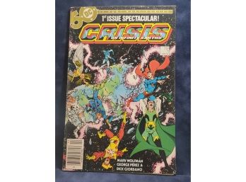 Crisis On Infinite Earths 1 DC 1985 VG Marv Wolfman George Perez Blue Beetle