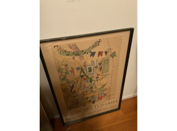 Framed French Poster