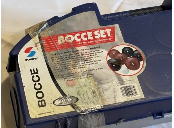 Complete Bocce Set Ready To Play