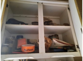 Random Treasure Cabinet! Tools, Hardware, Chemicals.... Who Knows!!!