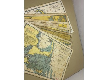 Lot Of Laminated Map Placemats