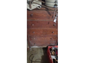 Antique Dresser Needs Restoration But Has Great Bones