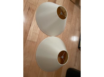 Two Matching Lamp Shades