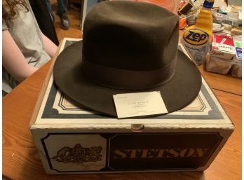 Brand New Stetson Hat In Box - Size 7.5