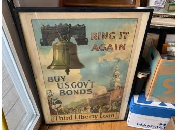 Ring It Again WWI Poster - Sackett & Wilhelms Corp, NY