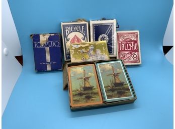 Vintage Lot Of Playing Cards