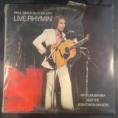 Paul Simon In Concert Live Rythmin With Urubamba And The Jessy Dizon Singers / PC 32855 / LP Record
