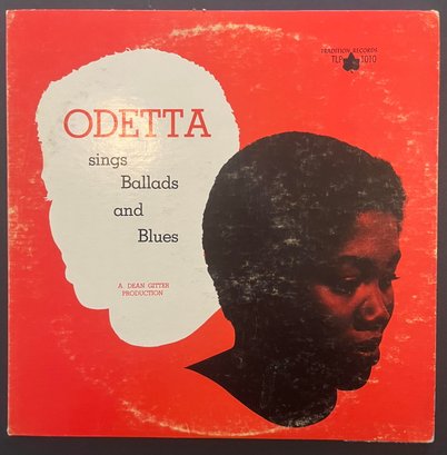 Odetta Sings Ballads And Blues / TLP 1010 / LP Record