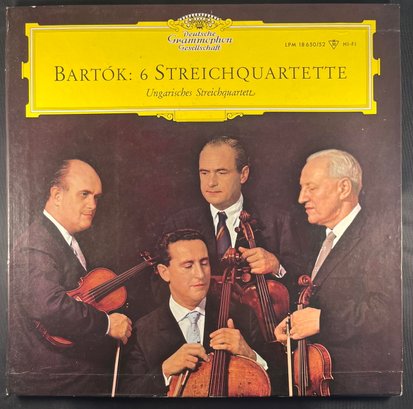 Bartok : 6 Streichquartette / LPM 18 650/52  LP Record
