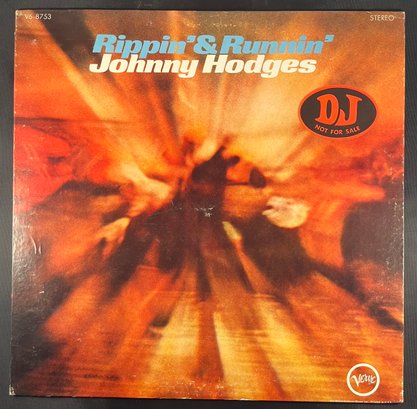 Johnny Hodges Rippin & Runnin / V6-8753 / LP Record - DJ Promo