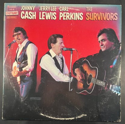 The Survivors Johnny Cash, Jerry Lewis, Carl Perkins / FC 37961 / LP Record