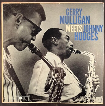 Gerry Mulligan Meets Johnny Hodges / MG V 8367 / LP Record