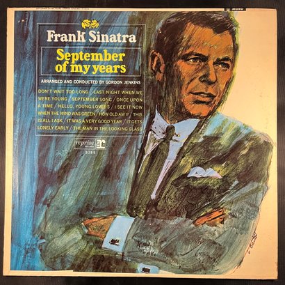 Frank Sinatra September Of My Years / F-1014 / LP Record
