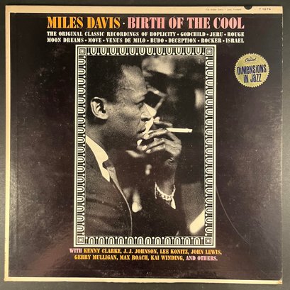 Miles Davis Birth Of The Cool / T 1974 / LP Record - Promo