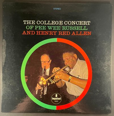 Pee Wee Russell And Henry Red Allen College Concert / A-9137 / LP Record