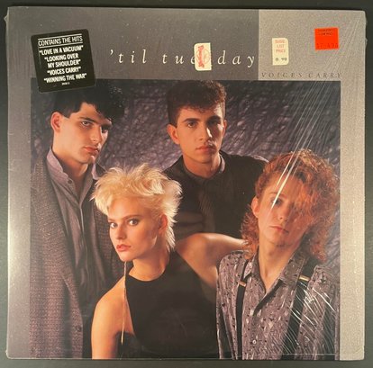 Til Tuesday Voices Carry / BFE 39458 / LP Record With Hype Sticker