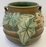 Vintage ROSEVILLE Pottery Double Handled Vase