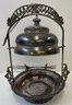 Victorian ROCKFORD Silver Co. Silver Plate Mechanical Butter Dish Circa 1890s