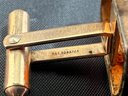 Vintage 10KT Gold Interesting Cut Carnelian Cufflinks 9.3 Grams
