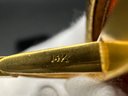 Antique  14KT Gold Cameo Carnelian Cufflinks 16.2 Grams