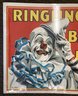 Original 1945 Bill Bailey RINGLING BROS AND BARNUM & BAILEY Circus Poster