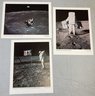 Apollo First Manned Lunar Landing Photograph Set #4 & Man On The Moon Set #5