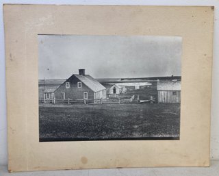 Large Format Early Photograph Of Cape Cod Mounted