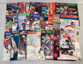 (33) SPORTS ILLUSTRATED HOCKEY Themed Magazines 1969 - 1990