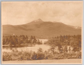 1920's Mount Chocorua New Hampshire Original Photo By George Slade - Type 1