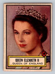 1952 Topps #104 Look N See Queen Elizabeth Trading Card