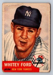 1953 Topps #207 Whitey Ford Baseball Card