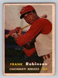 1957 Topps #35 Frank Robinson Baseball Rookie Card