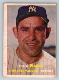 1957 Topps #2 Yogi Berra Baseball Card