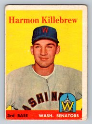 1958 Topps #288 Harmon Killebrew Baseball Card