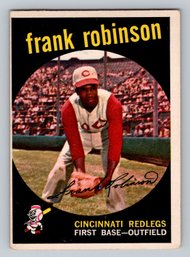 1959 Topps #435 Frank Robinson Baseball Card