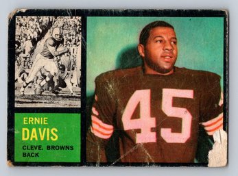 1962 Topps #36 Ernie Davis Rookie Football Card
