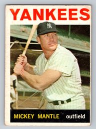 1964 Topps #50 Mickey Mantle Baseball Card