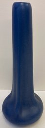 Dark Blue Pottery Bud Vase