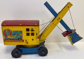 Vintage LUMAR Metal Construction Vehicle