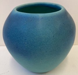 Vintage Van Briggle Pottery BLUE Vase