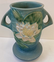 Vintage ROSEVILLE Pottery Double Handled Vase 75-7