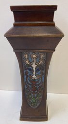 Arts & Crafts Style Bronze Vase